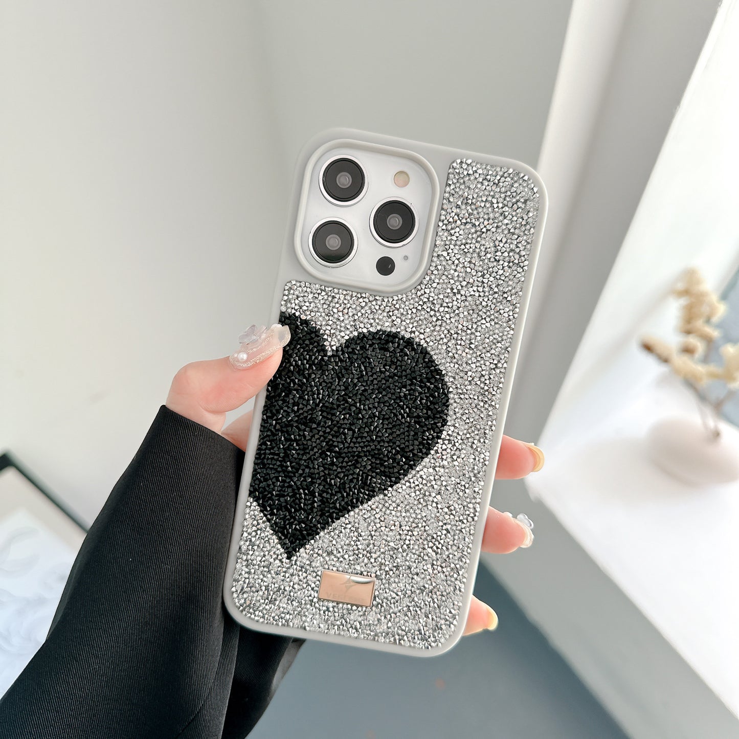 Star Diamond Luxury Phone Case Love Heart