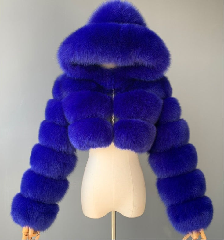 Neuer Winter Faux Pelzmantel für Frauen