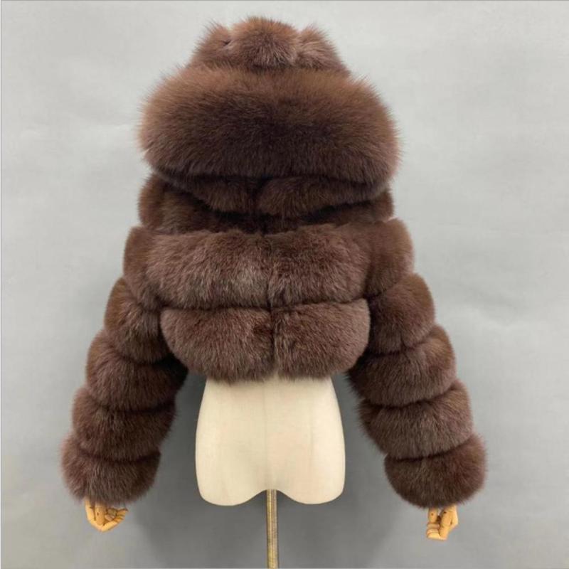 Neuer Winter Faux Pelzmantel für Frauen