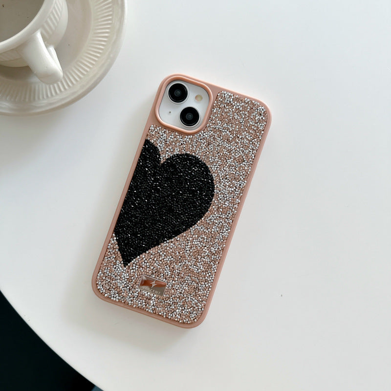 Star Diamond Luxury Phone Case Love Heart