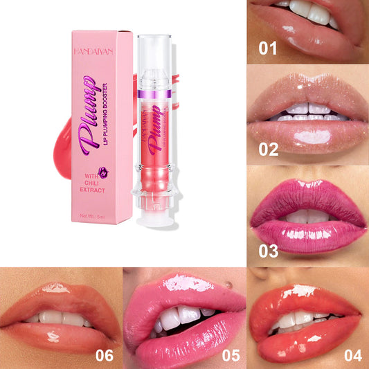 Lip Rich Lip Color Slightly Spicy Lip Honey Lip Glass Mirror Face Lip Mirror Liquid Lipstick